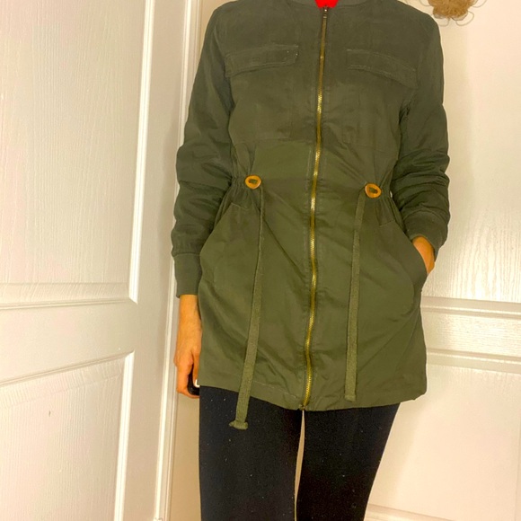 Olive jacket - Picture 1 of 3